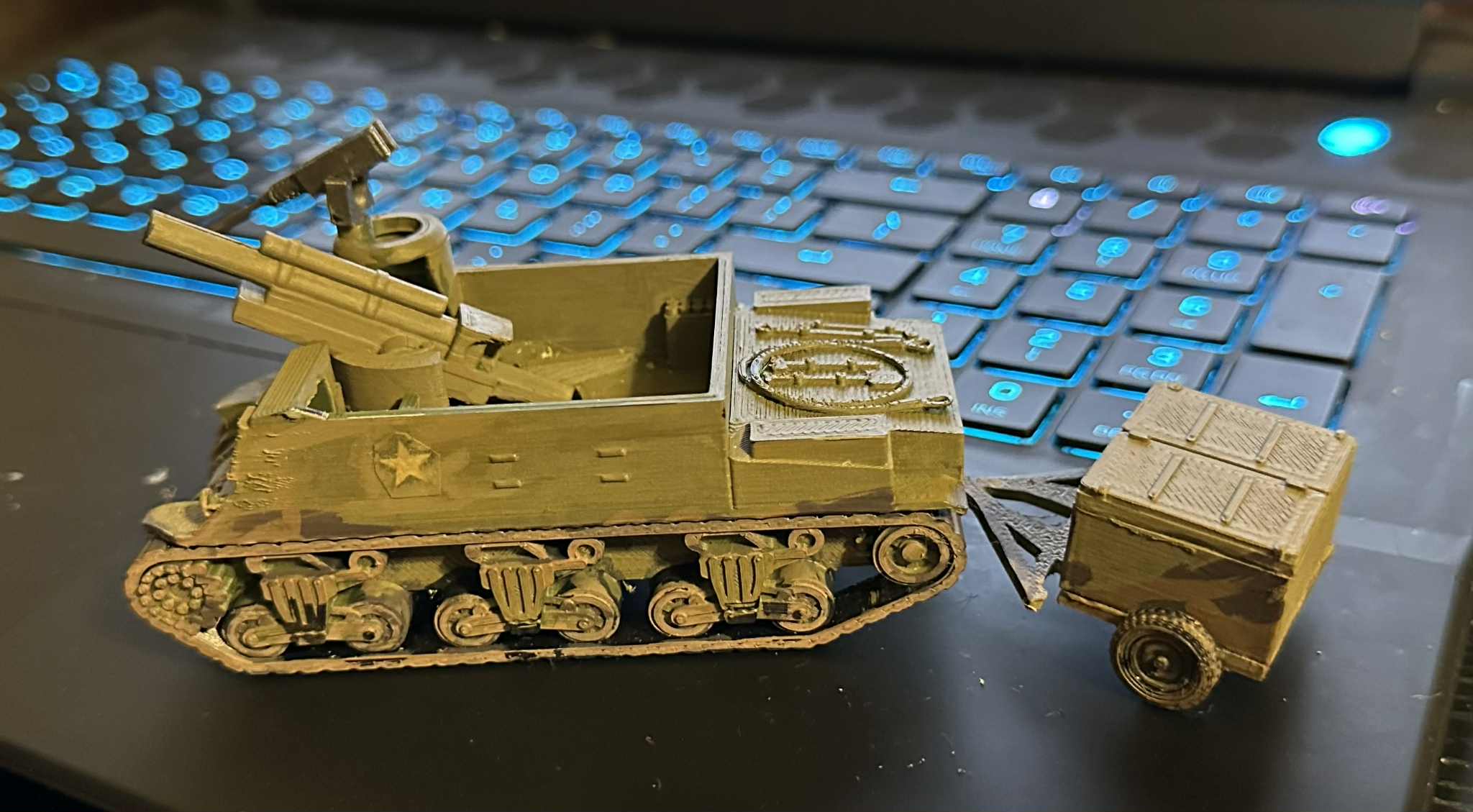 M7 Priest 105mm Howitzer Artillary