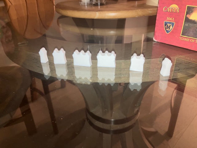 Settlers of Catan Cities & Knights 6th Edition Knight Pieces