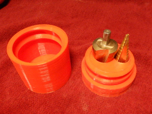 step drill bit holder 3D model by build everything