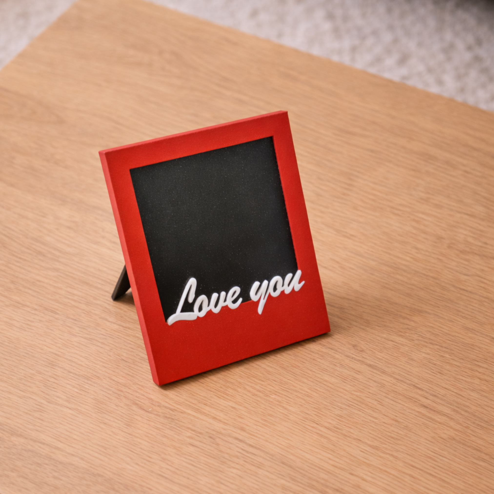 POLAROID PHOTO FRAME / PHOTO STAND / VALENTINES GIFT / MODERN HOMEDECOR / DECORATIONS — miniatura 2