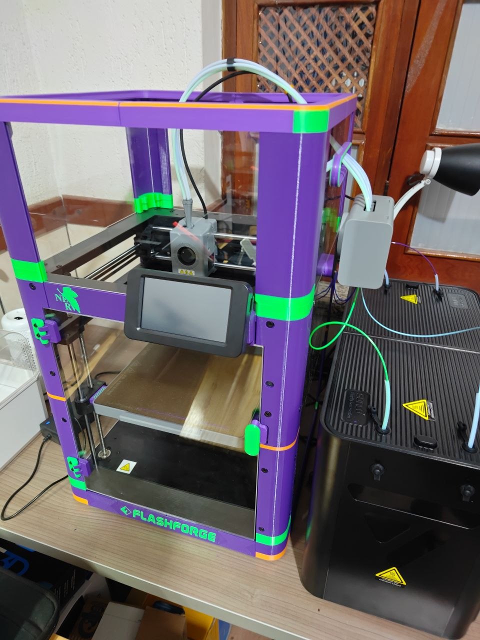 AD5X modded enclosure with bottom trim