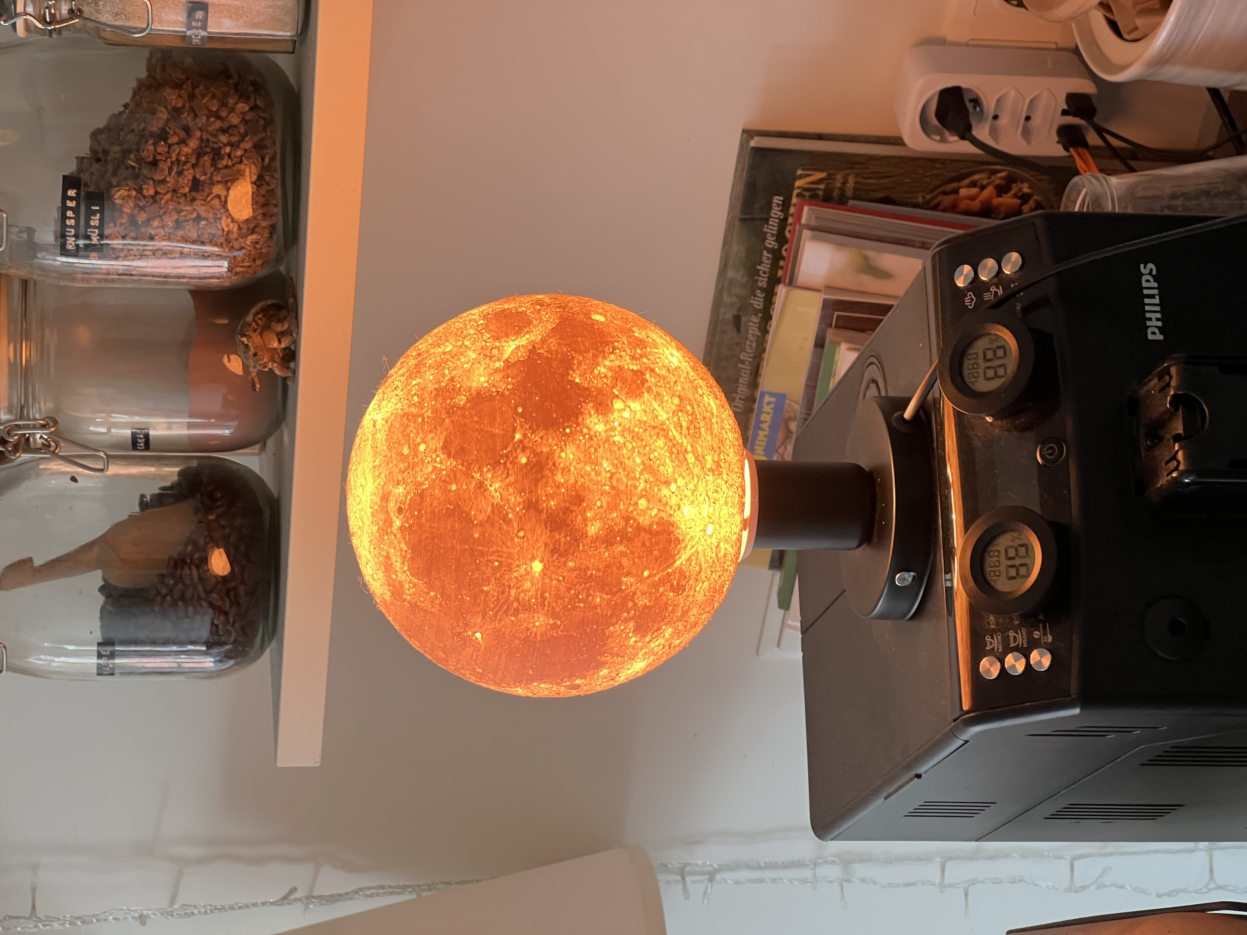 Moon Lamp optimised for Prusa Mini