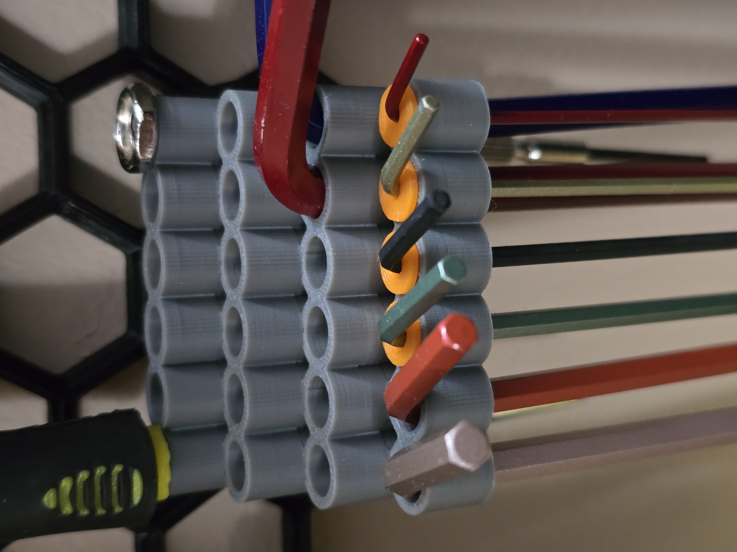 Hole pads for HSW allen key holder