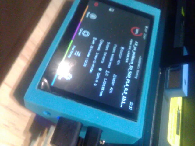 Elecrow DIS05490T (5" touch screen) compatible mount for Sovol SV08 Max