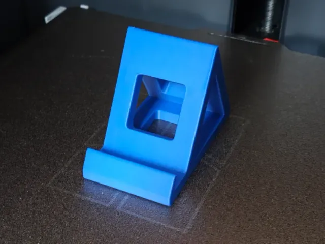 Universal Phone Stand Print-in-Place Phone Holder