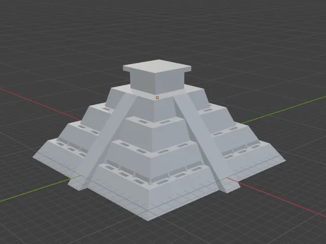 USB Holder - Aztec Temple