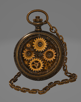 Steampunk Pocket Watch Prop