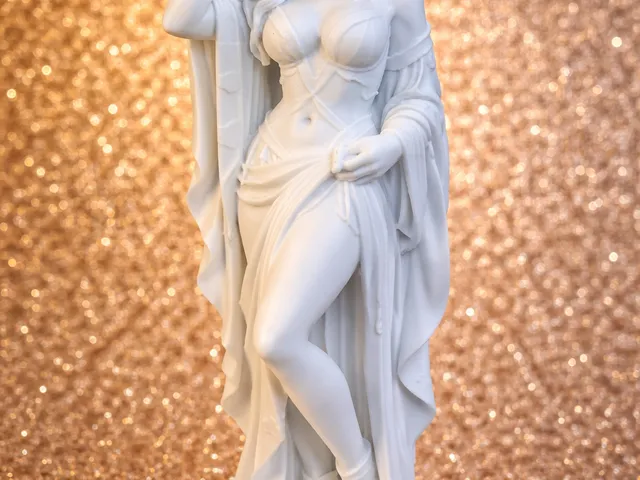 Elegant Elf Statue – Alta Definizione & Dettagli Straordinari