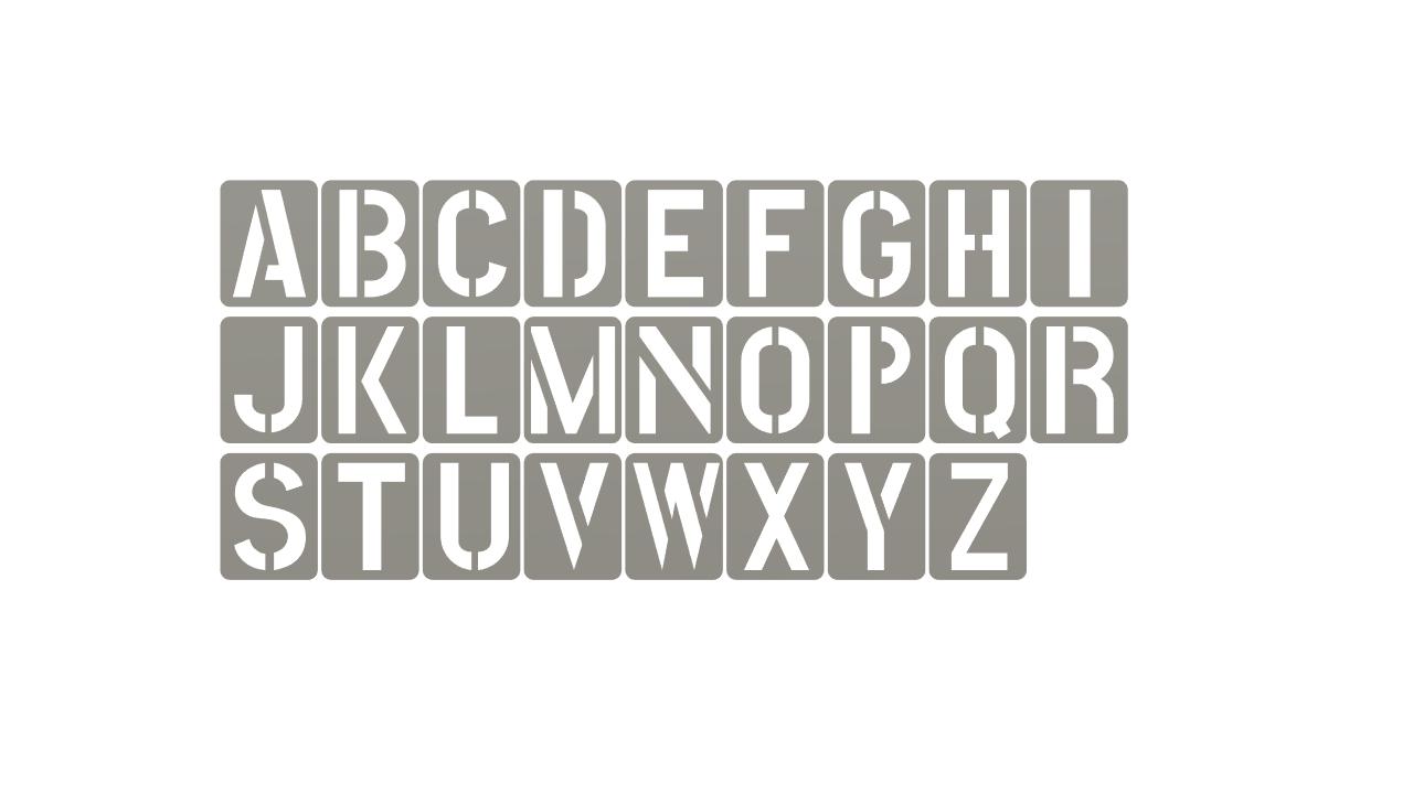 ABC stencil