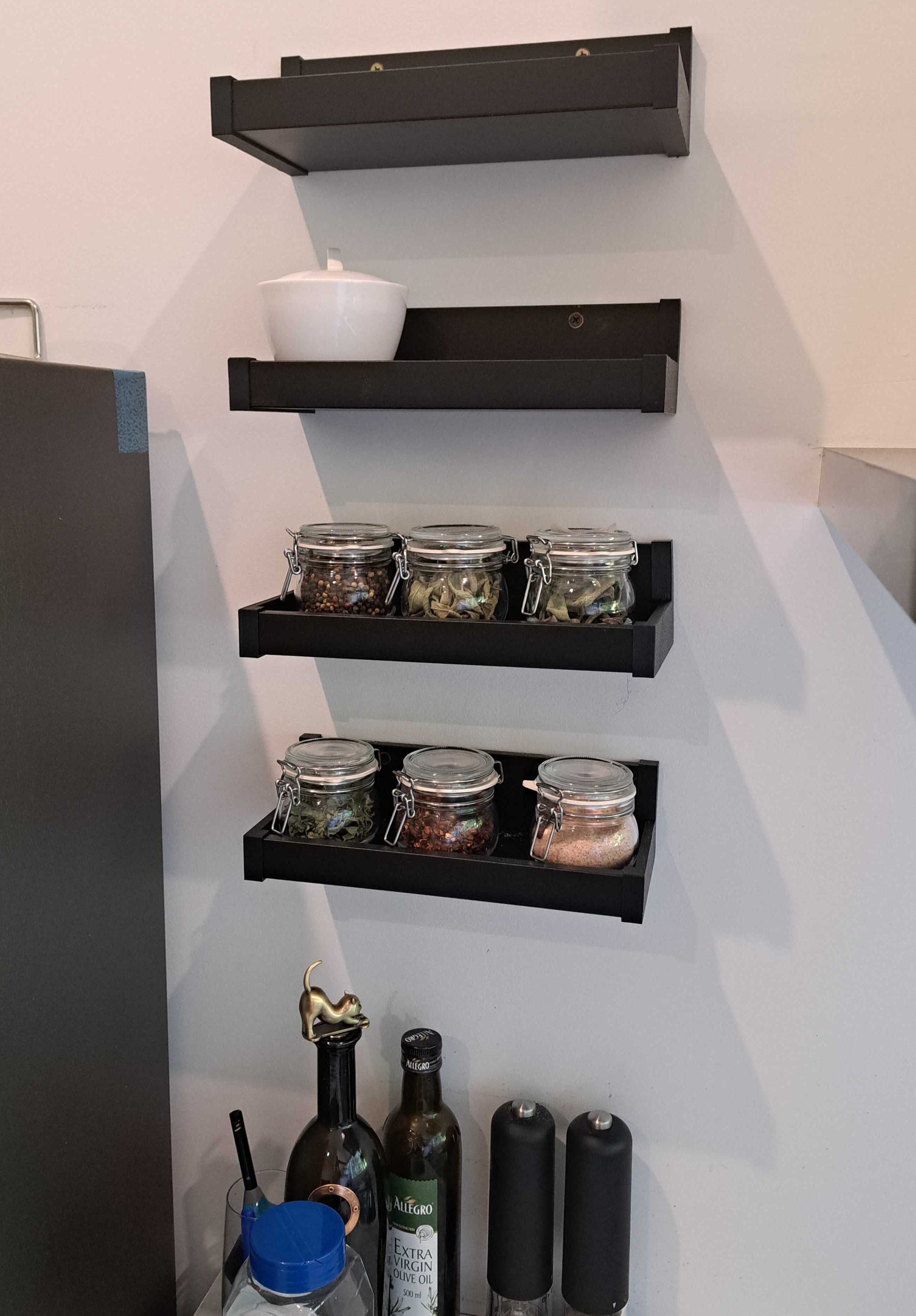 Ikea Mosslanda Shelf End Caps