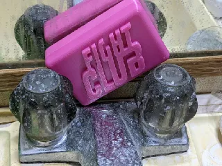 立体・オブジェ fight club soap Fight Club Soap Bar (container box) by boxcarsworld | Download