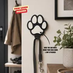 PAW LEASH HOLDER / DOG ACCESSORIES / DOGS / LEASH HOLDER / DOG DECOR / DOG EQUIPMENT