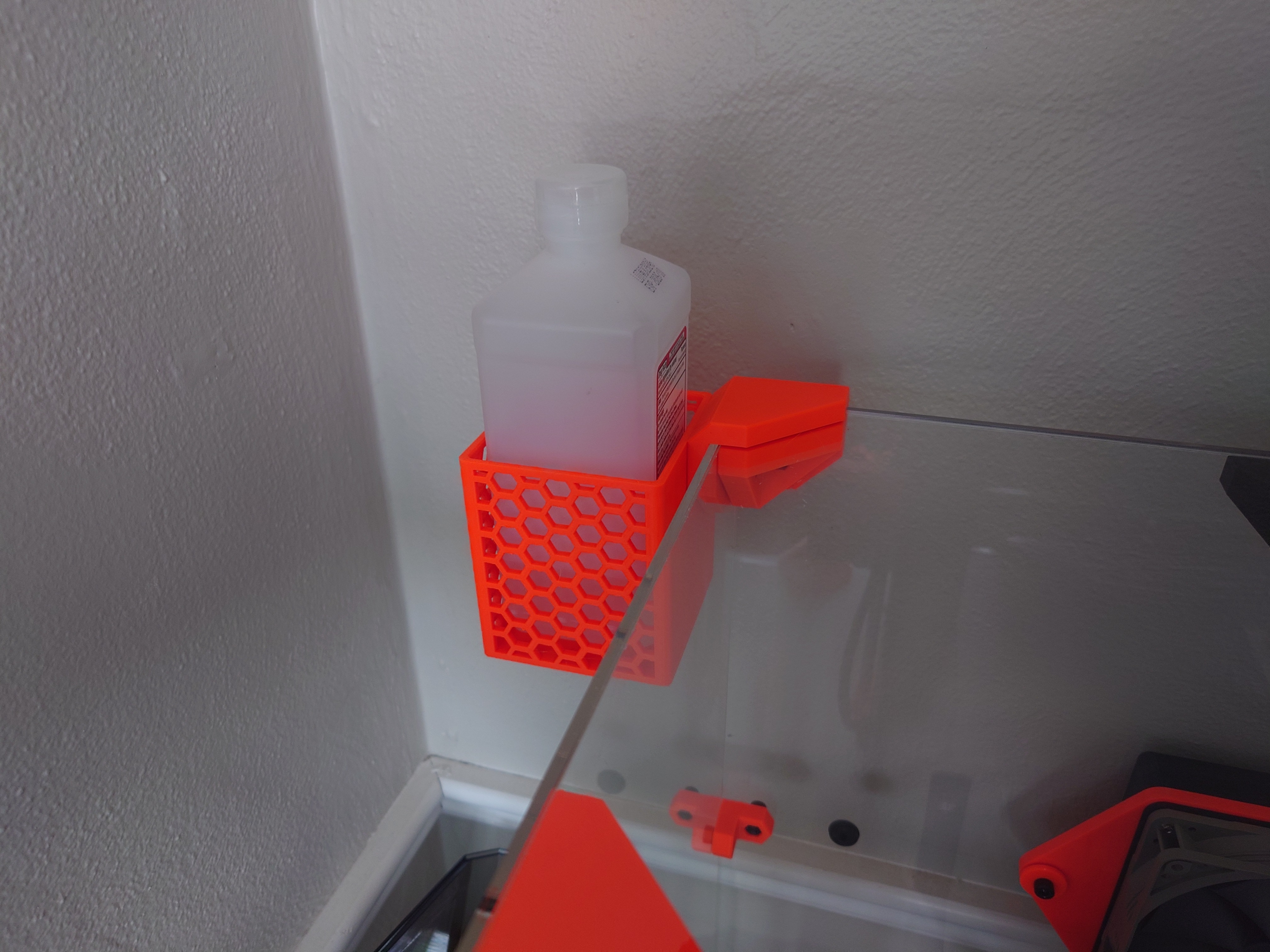 Corner container for DELACK hexagon remix