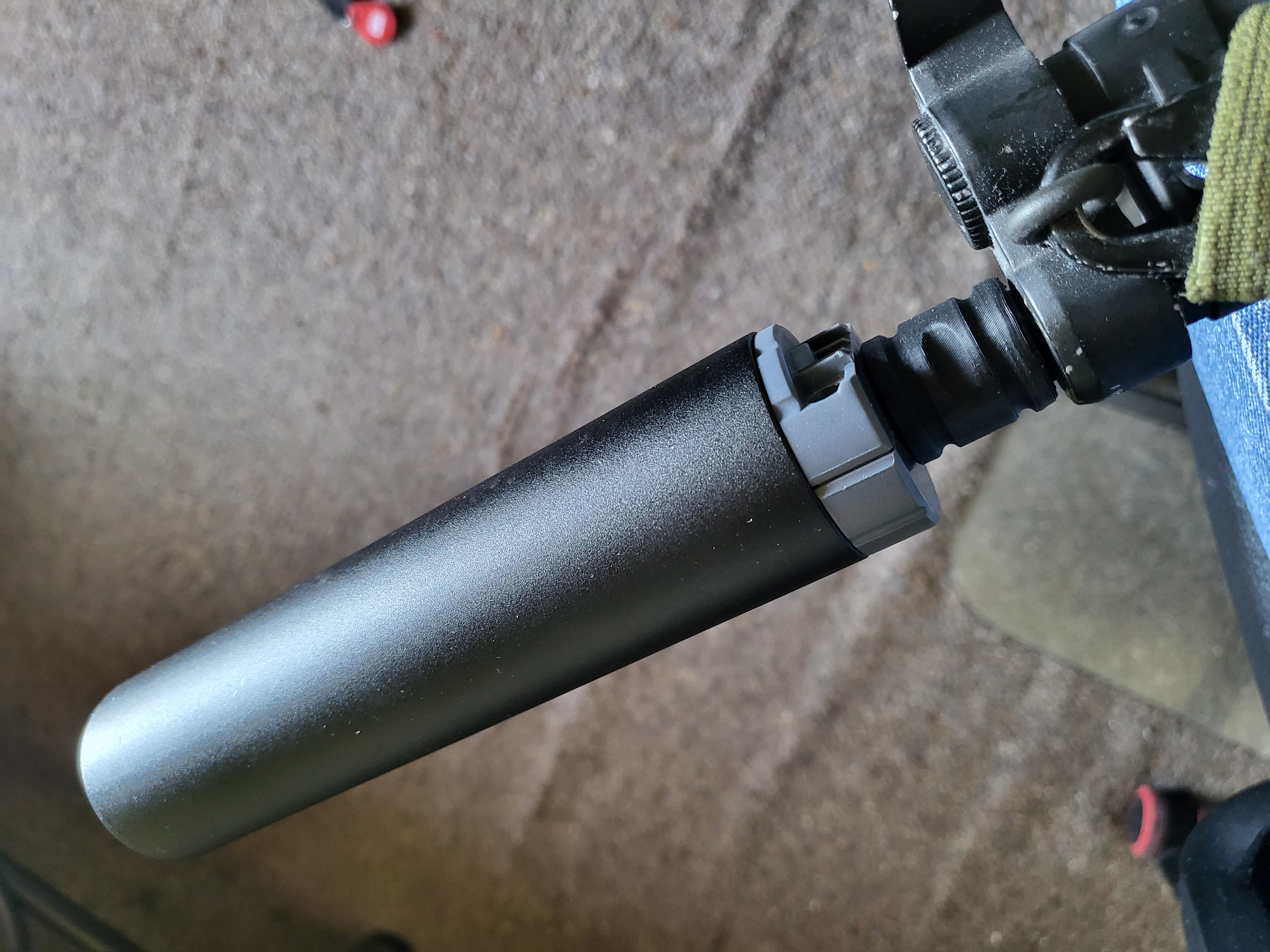 Airsoft MP5 threaded Muzzle — miniatura 2