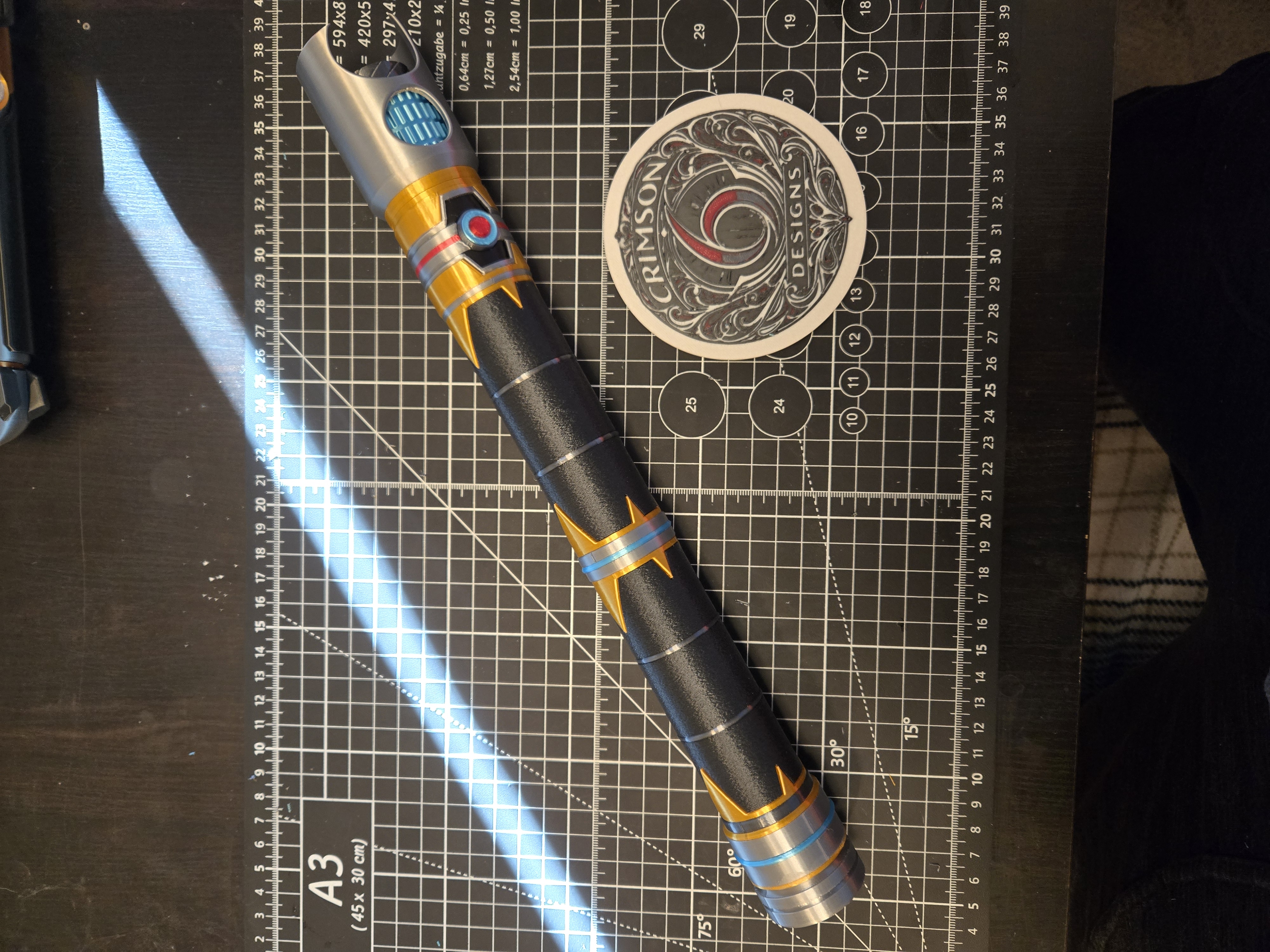 Lightsaber - The Knight 3D model by Crimson 6 Designs