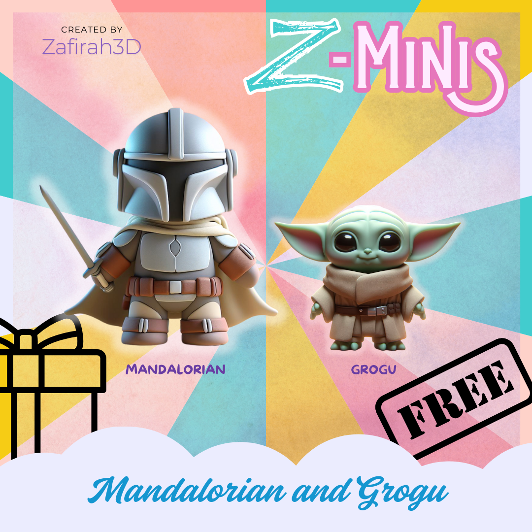 FREE! MANDALORIAN AND GROGU Z-MINIS COLLECTION