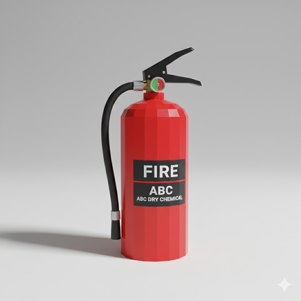 Low Poly Fire Extinguisher