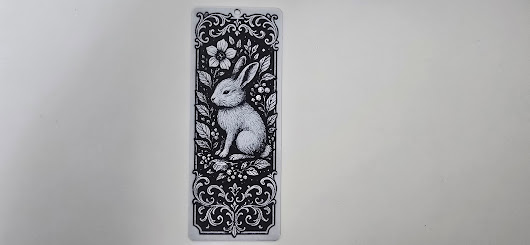 Majestic Rabbit Wildlife Bookmark