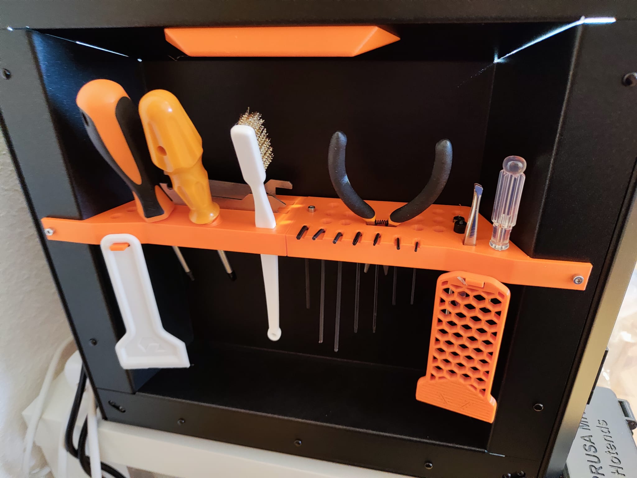 Tool holder for the left side of the Core One