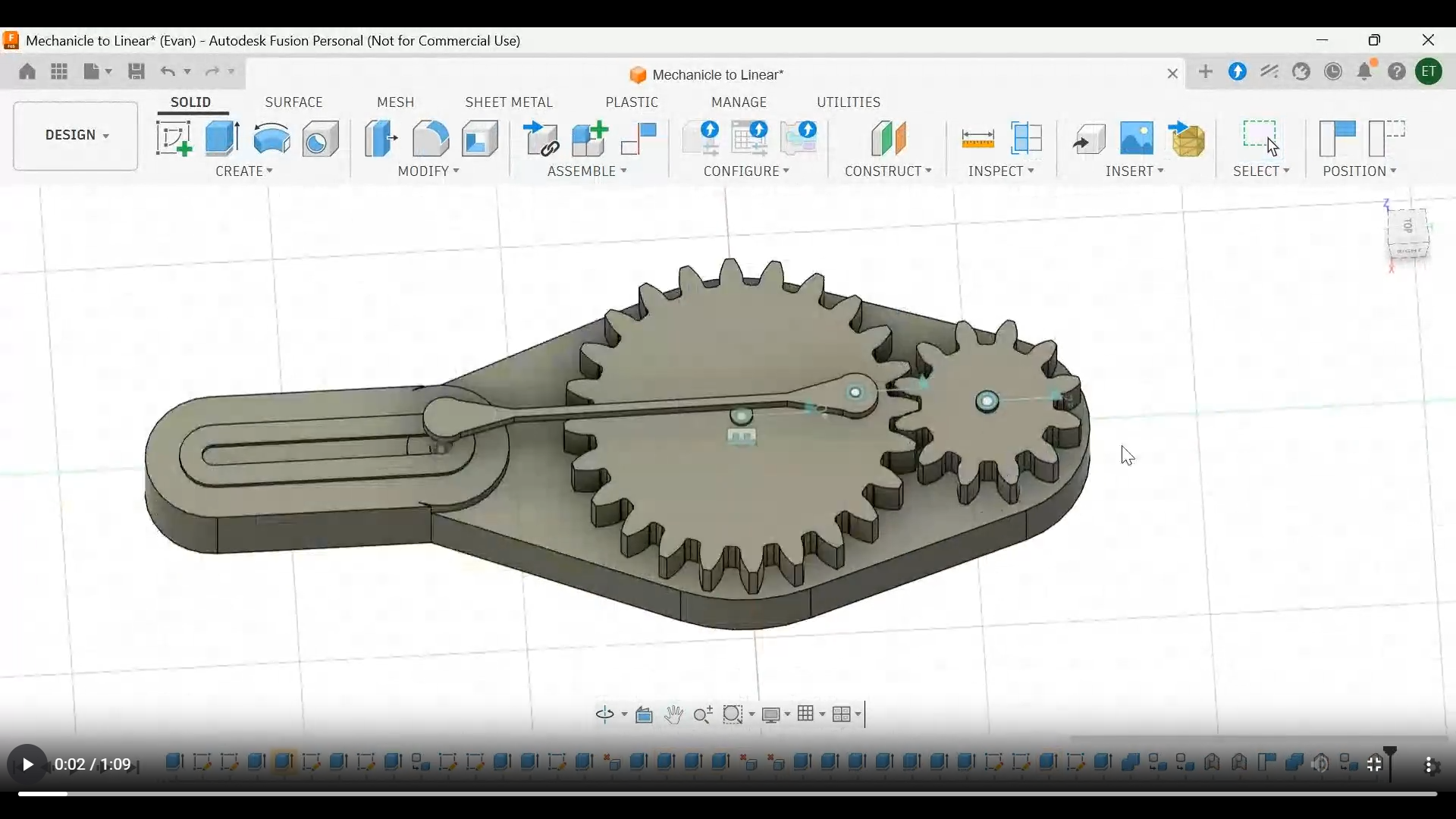 Mechanical to linear