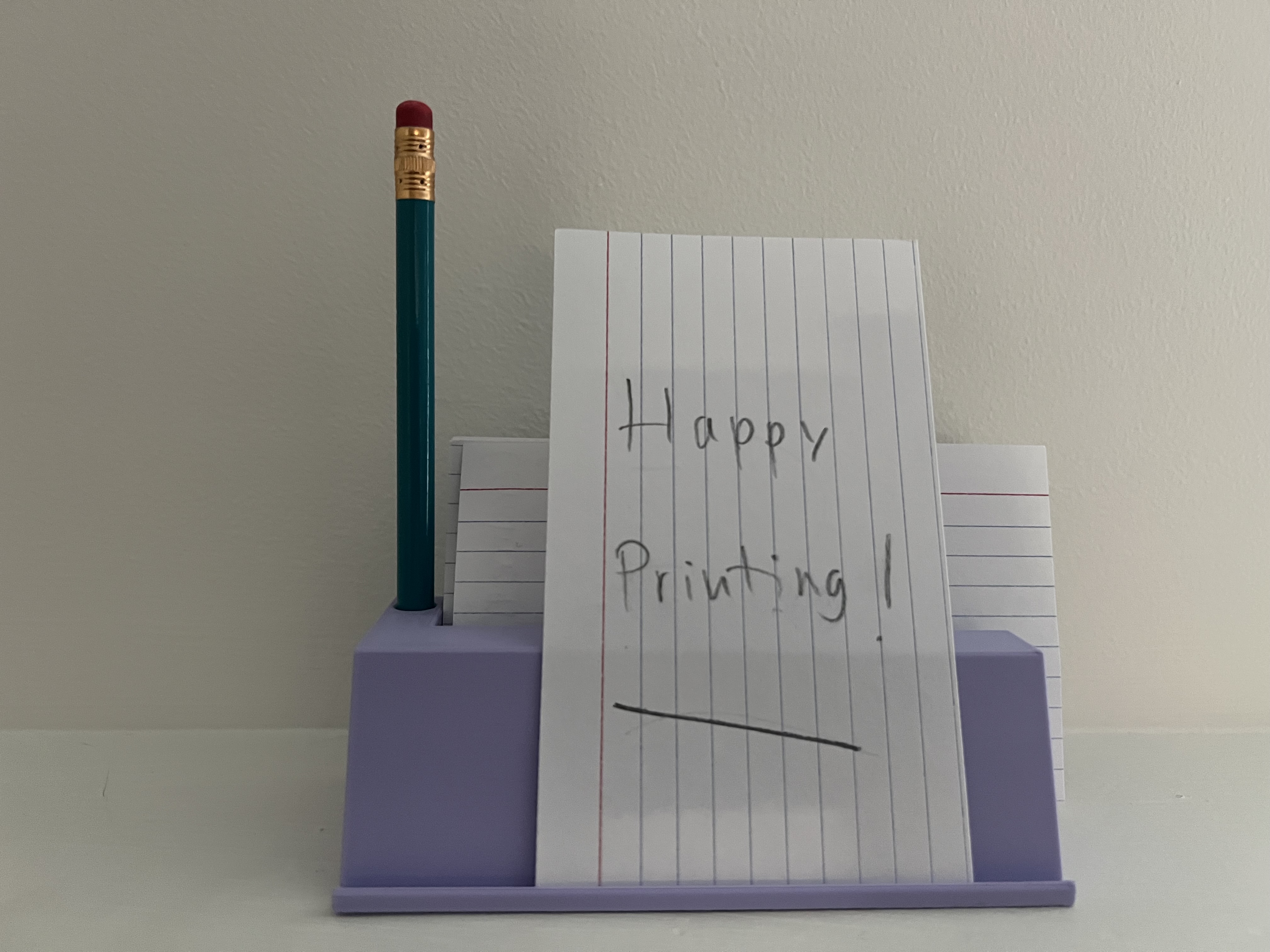 Yet another Notes holder with pencil