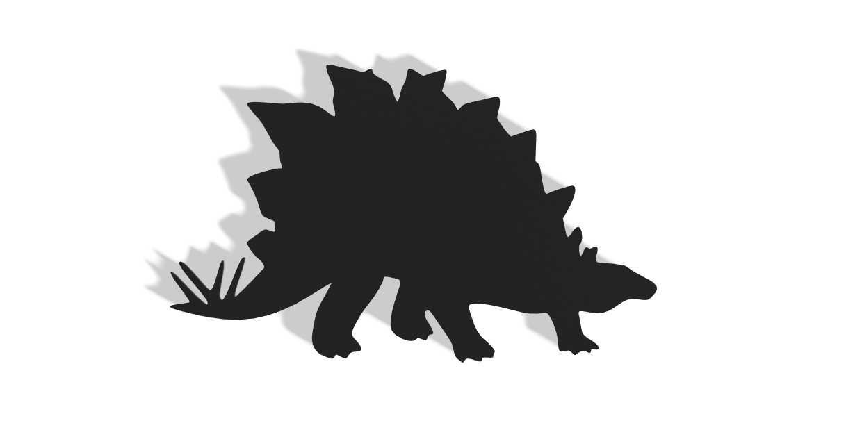 Stegosaurus Dinosaur Decor