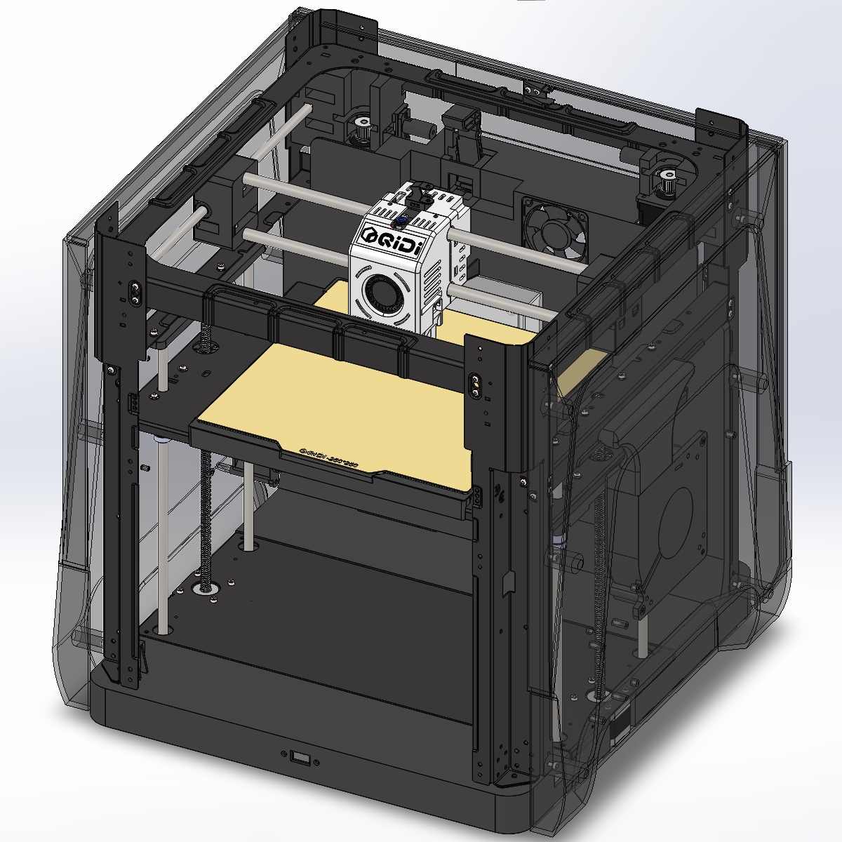 Qidi Q1 Pro Assembly CAD Model