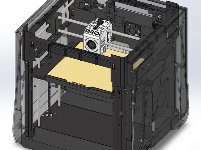 Qidi Q1 Pro Assembly CAD Model