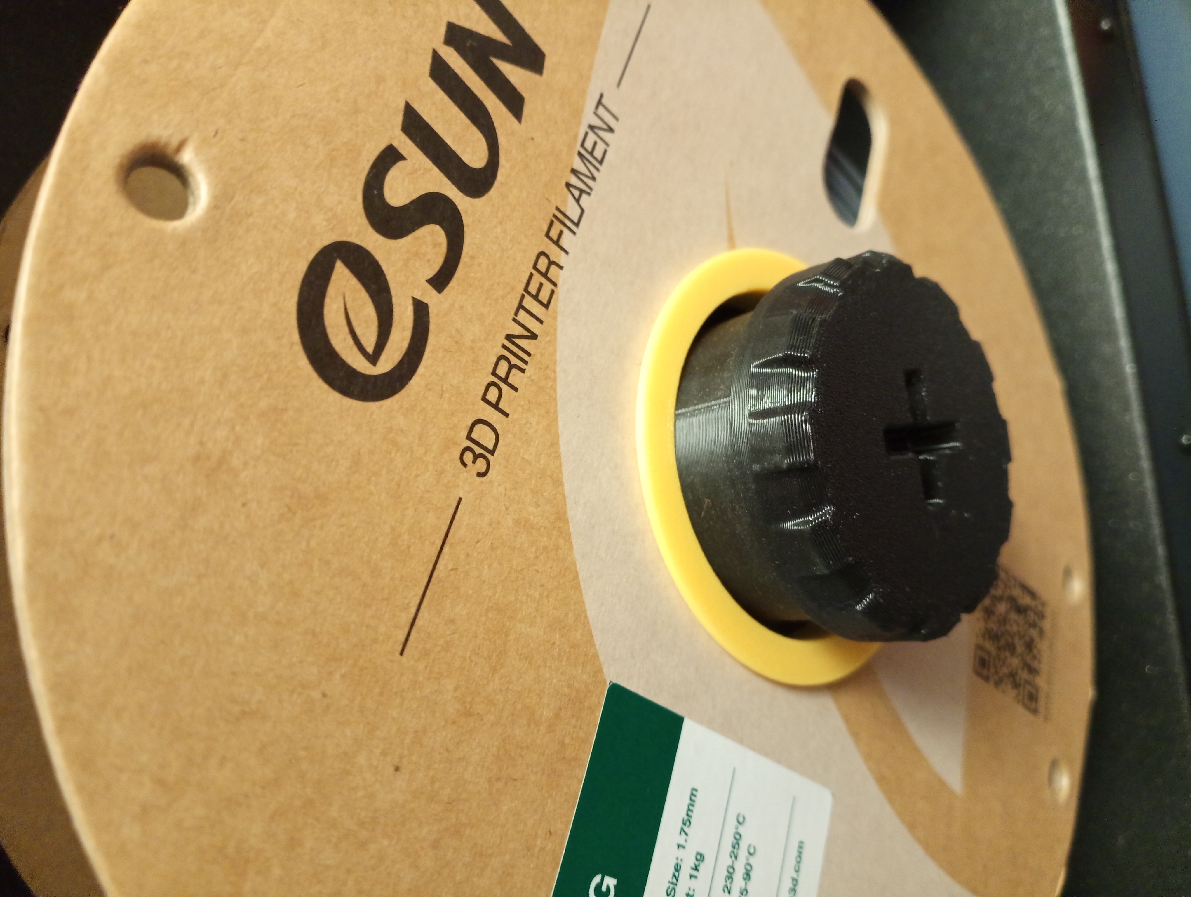 Reinforcement for eSUN paper spools (reusable)