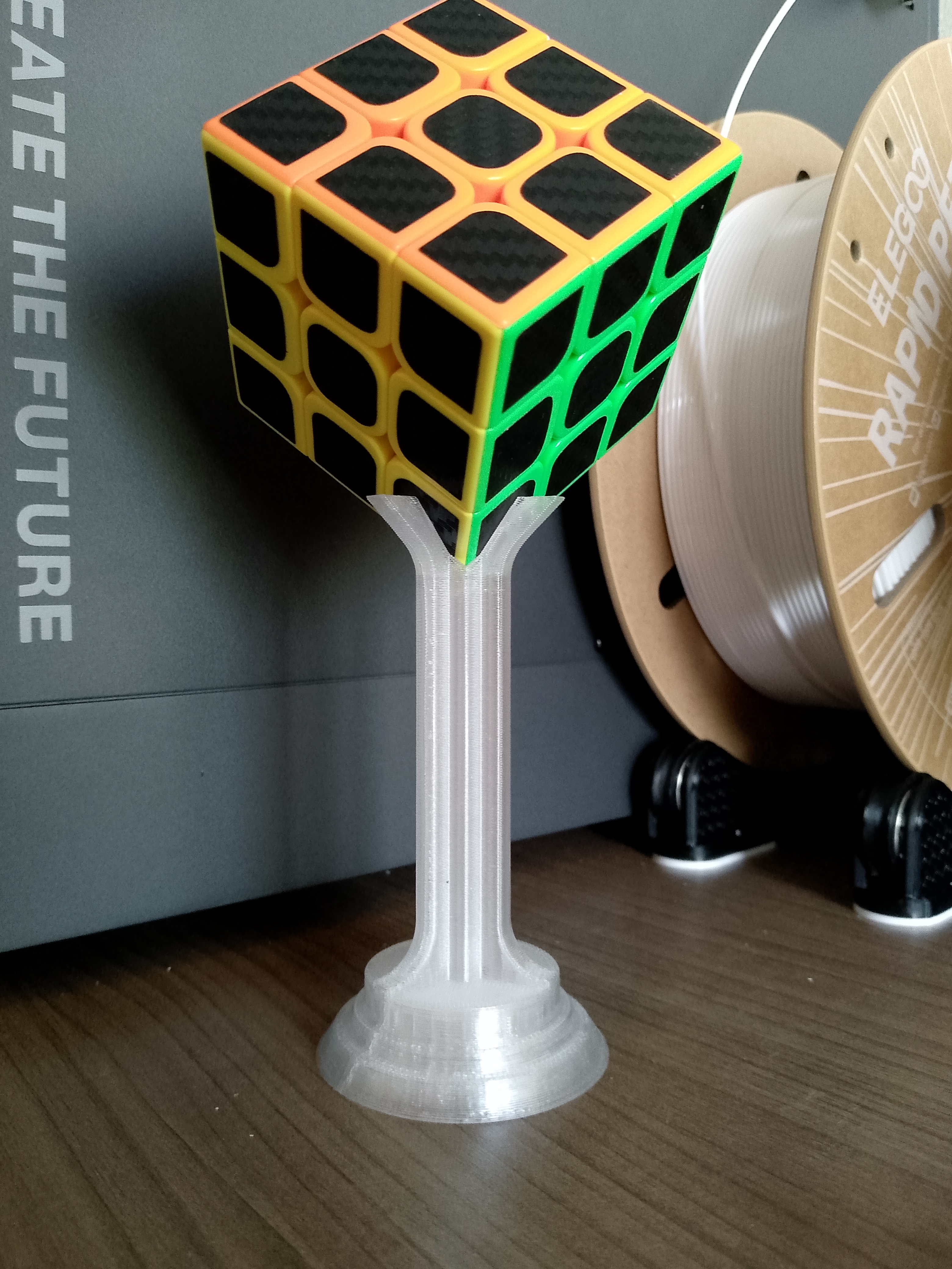 Trophy Cube Stand 3D model