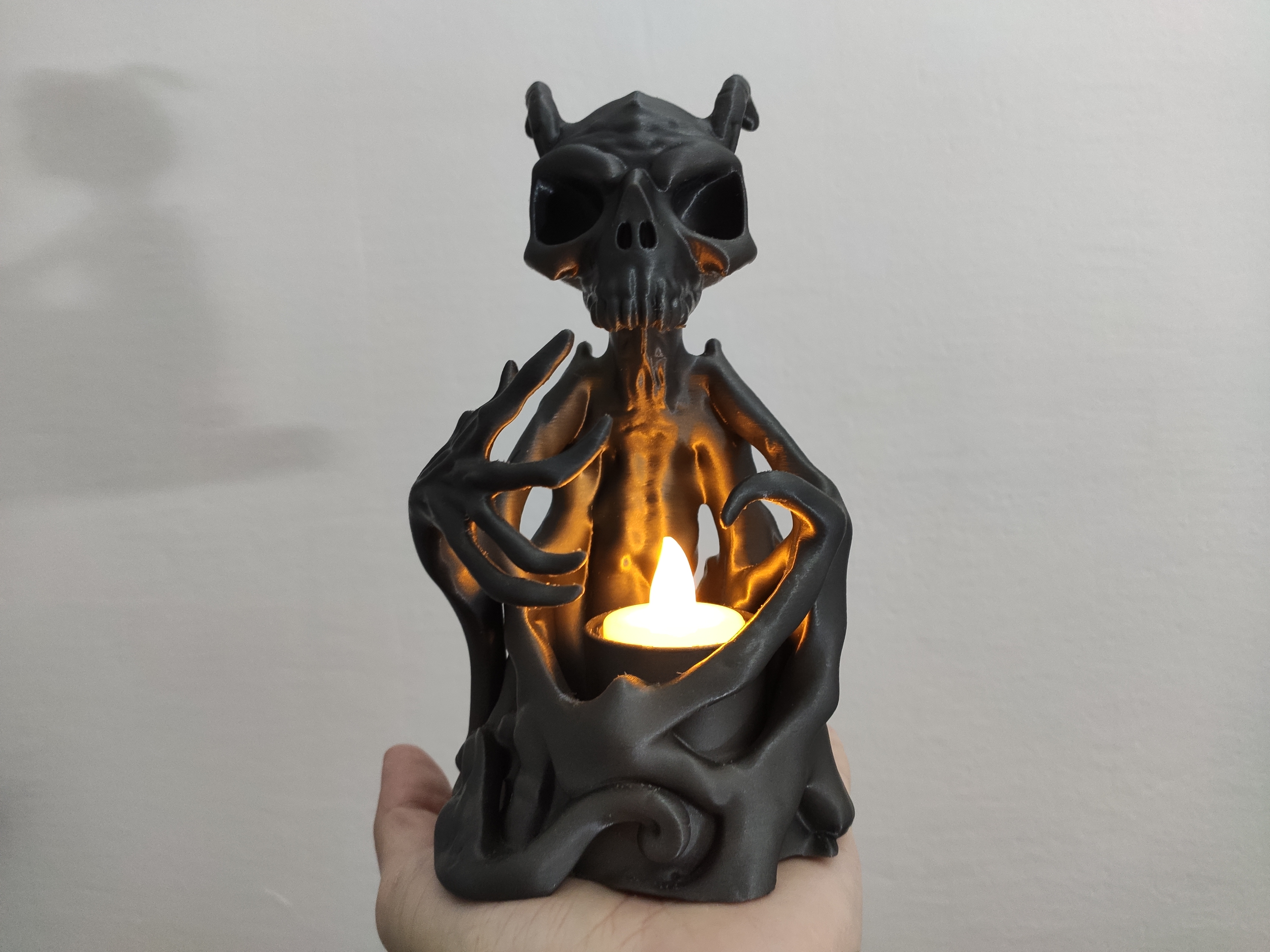 Nightmare -  LED Tea light Holder