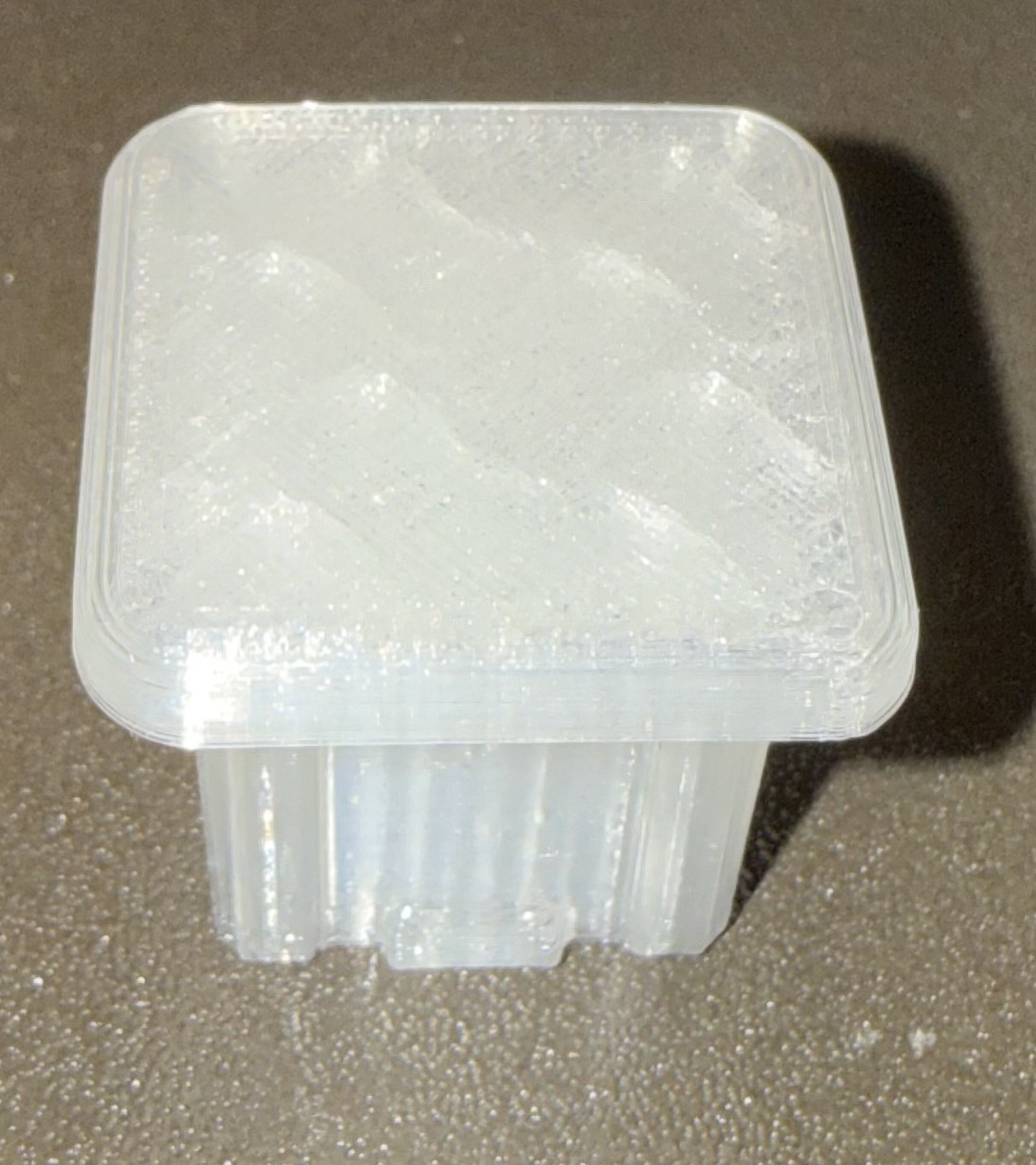 Square Tube End Cap 1"