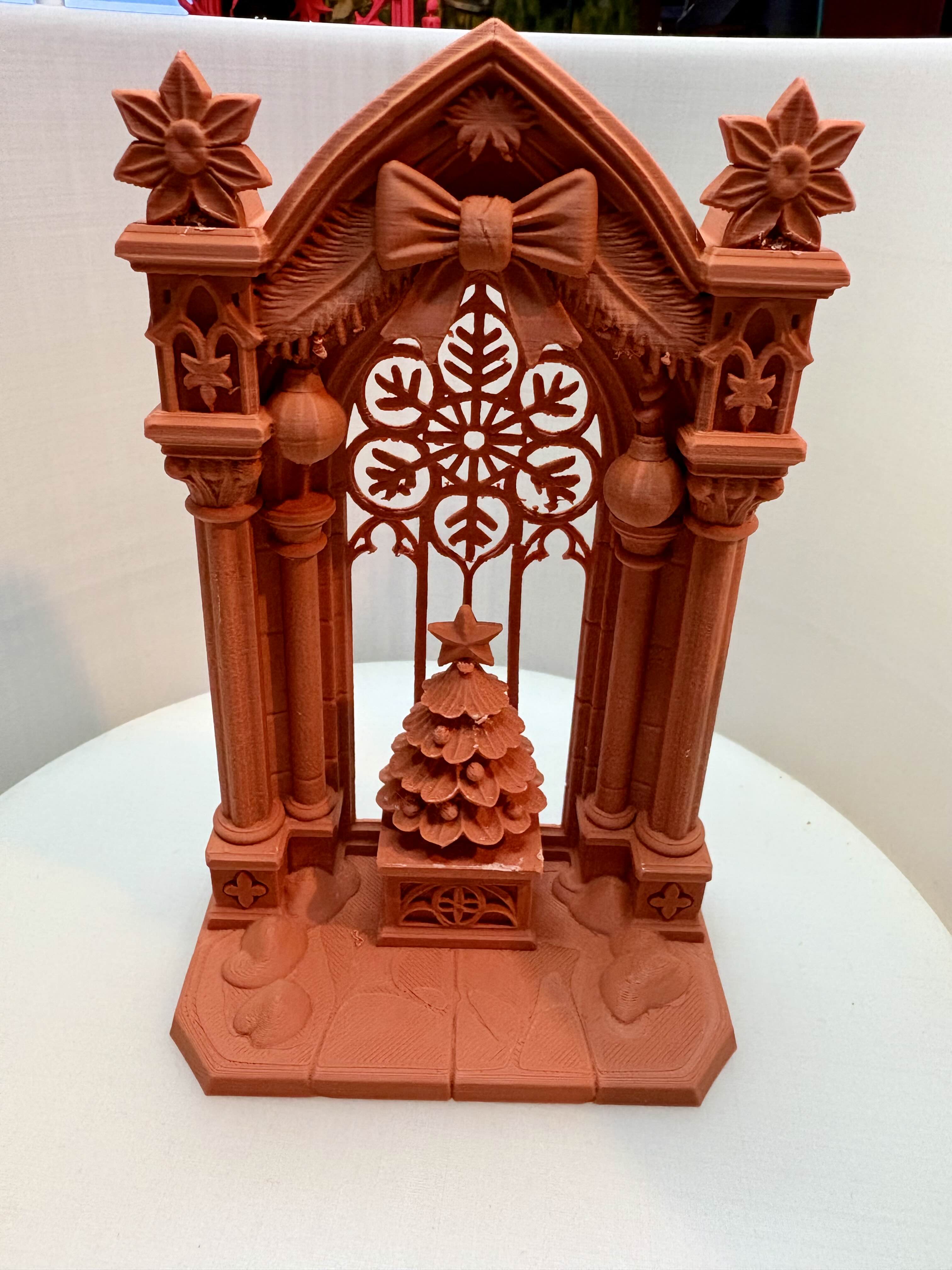 Gothic Christmas Shrine