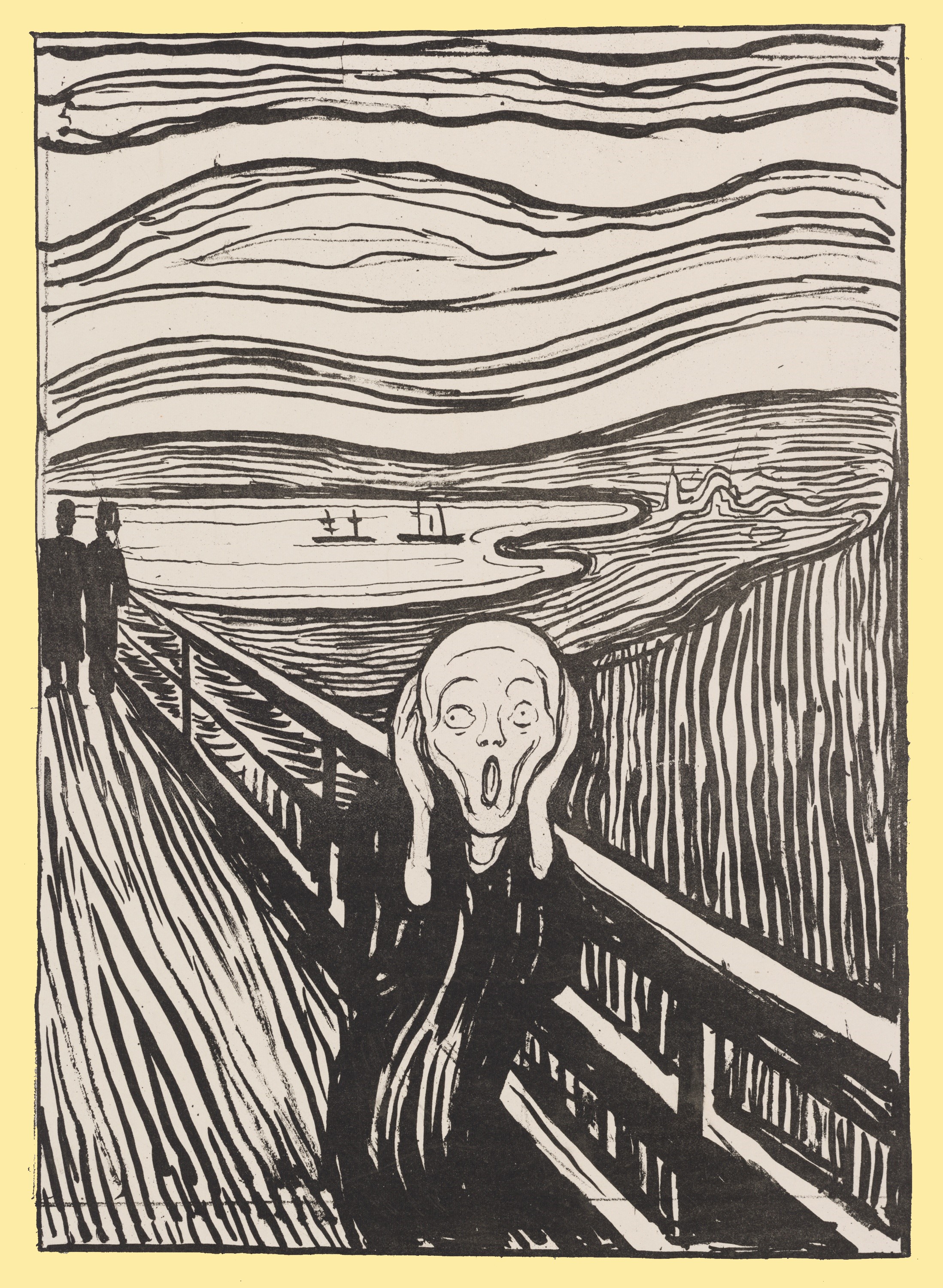 The Scream Wallart