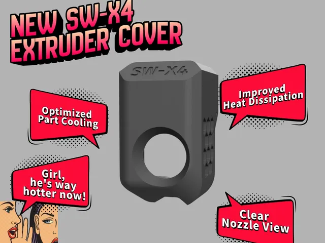 NEW ARTILLERY SW-X4 EXTRUDER COVER