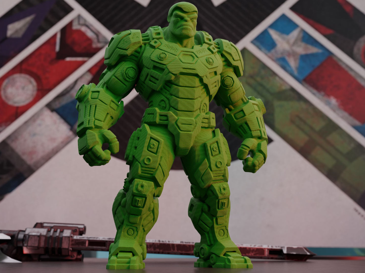 Mecha Hulk - Avengers Marvel