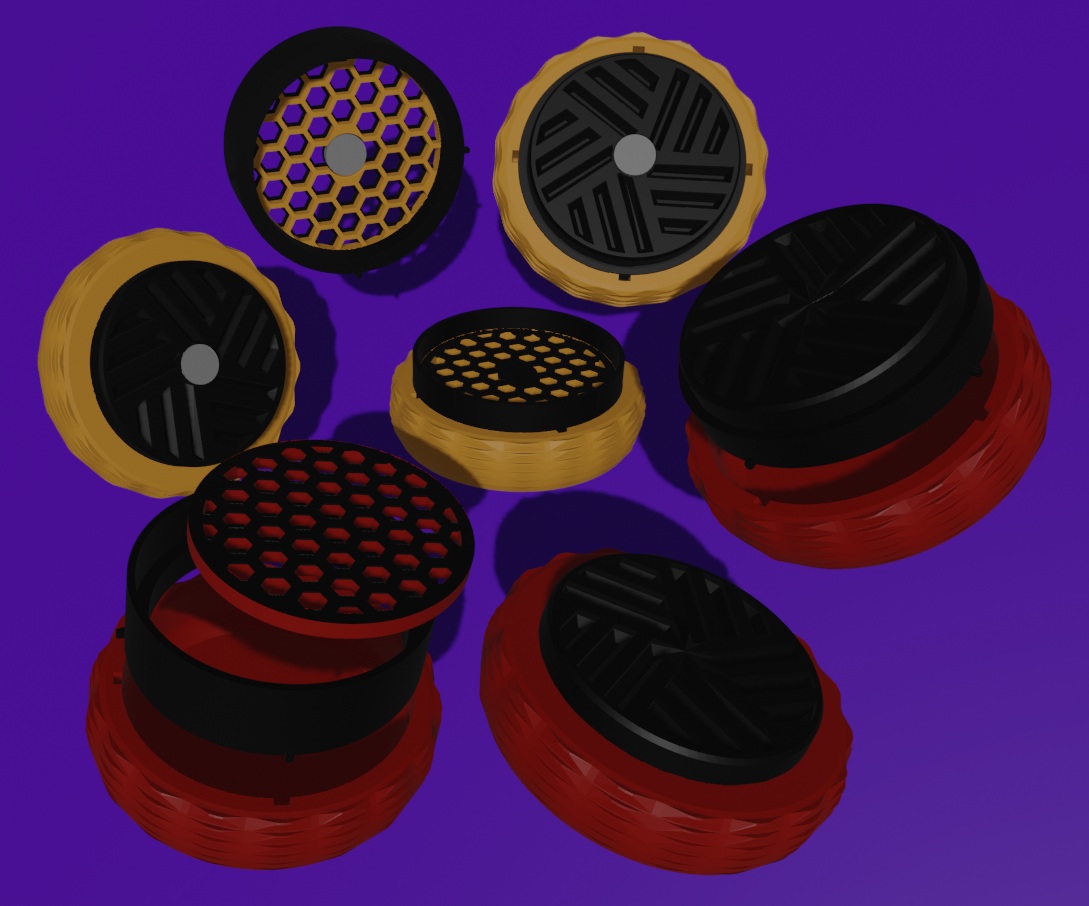 Customizable toothless GRINDER, functional design! — thumbnail 3