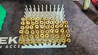 brass primer prep rack