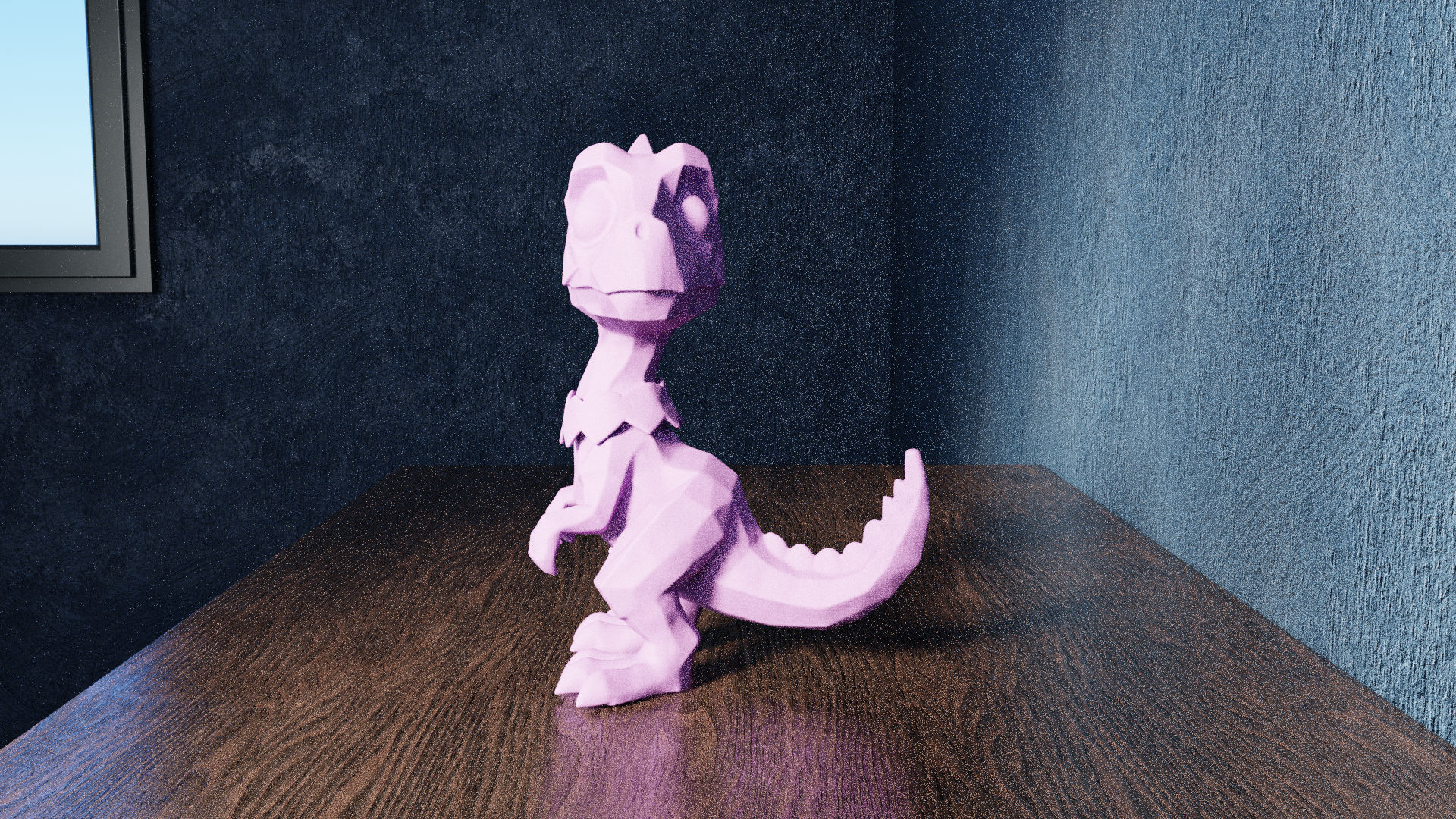 Low Poly Dino — miniatura 7