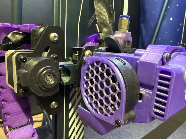 Neptune 4 Max X axis double shear. Moons motors