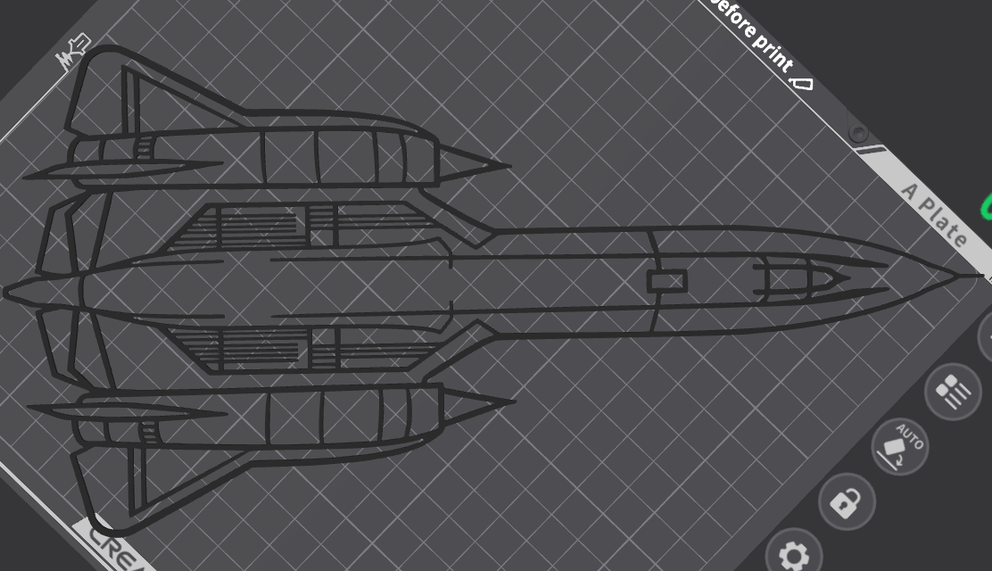 Lockheed SR-71 BlackBird Top Wall Art — thumbnail 2