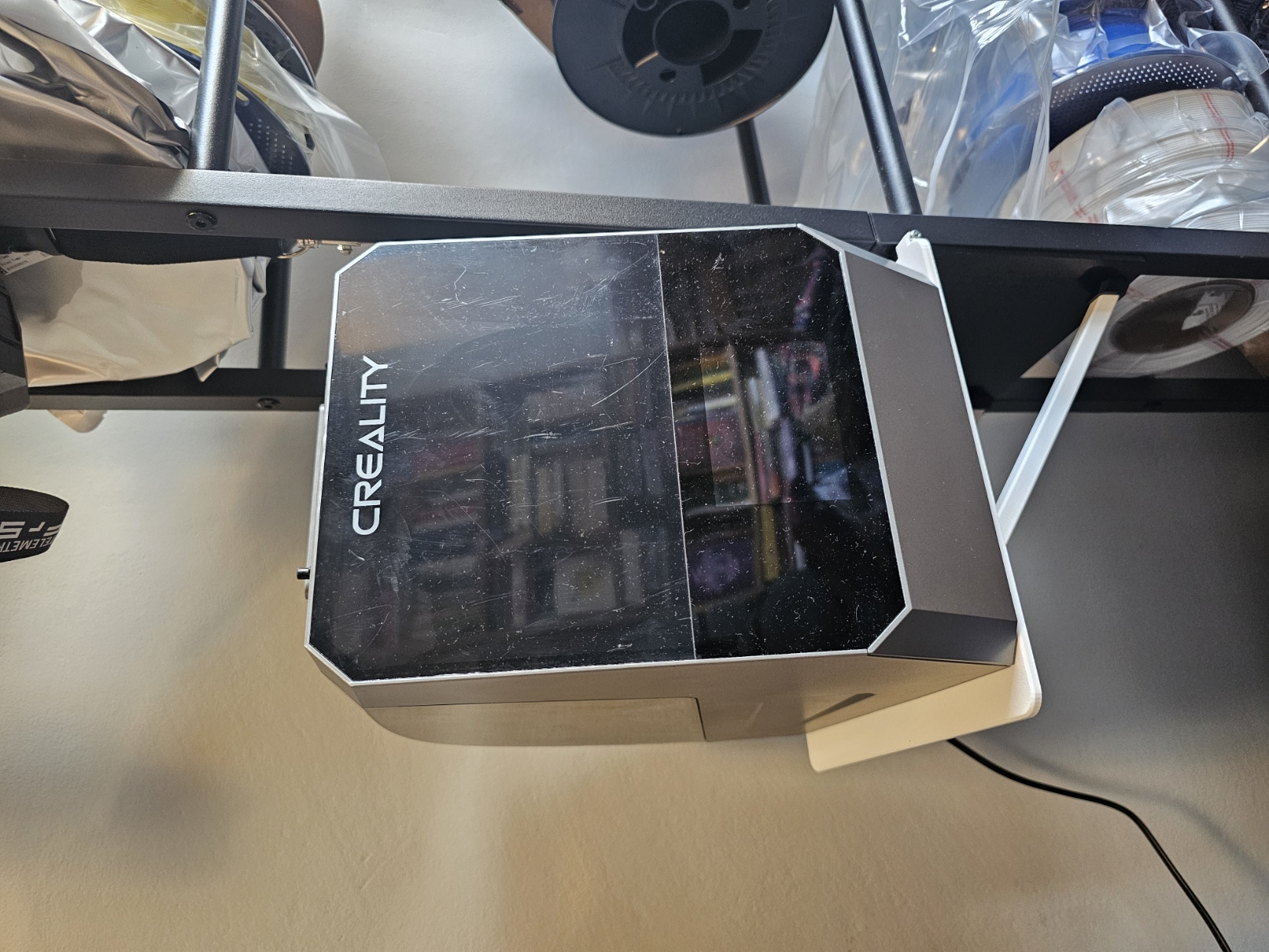 Foldable table for bigtreetech panda feed rack