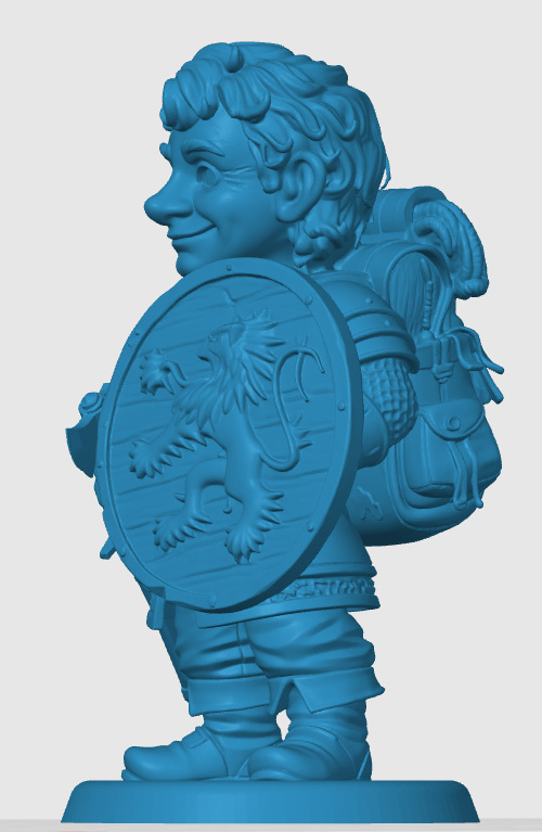 Halfling Fighter — miniatura 4