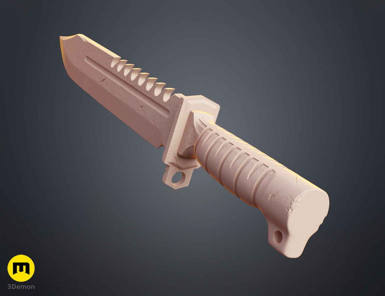 Miniatura 14 do modelo 3D Combat Knife - Standard Issue