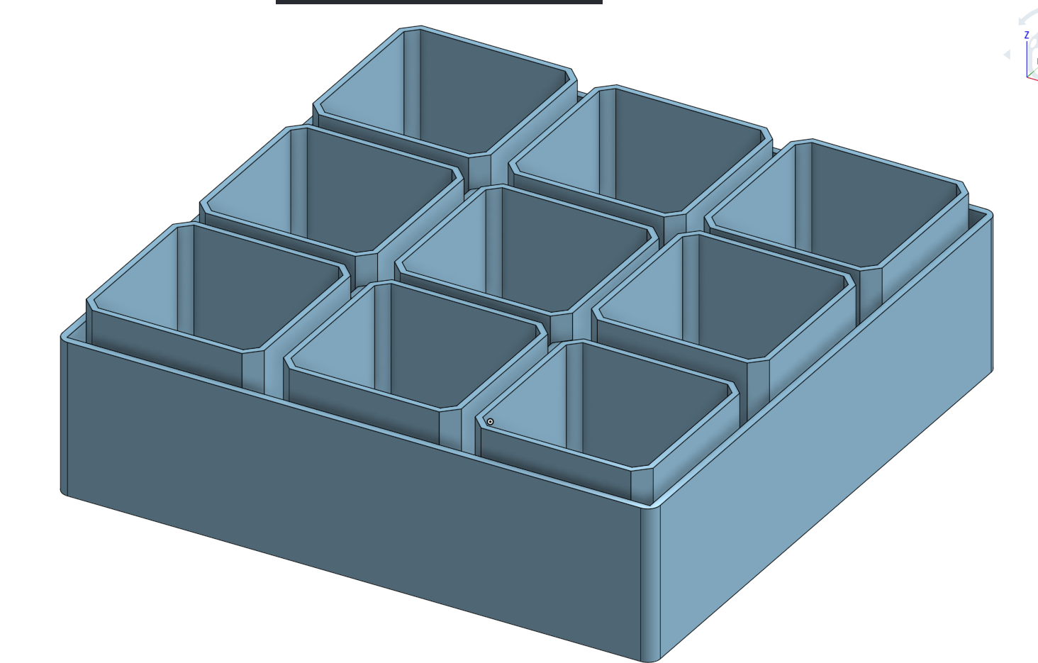 Miniatura 5 do modelo 3D Mini Seedling Starter – Fully Customizable