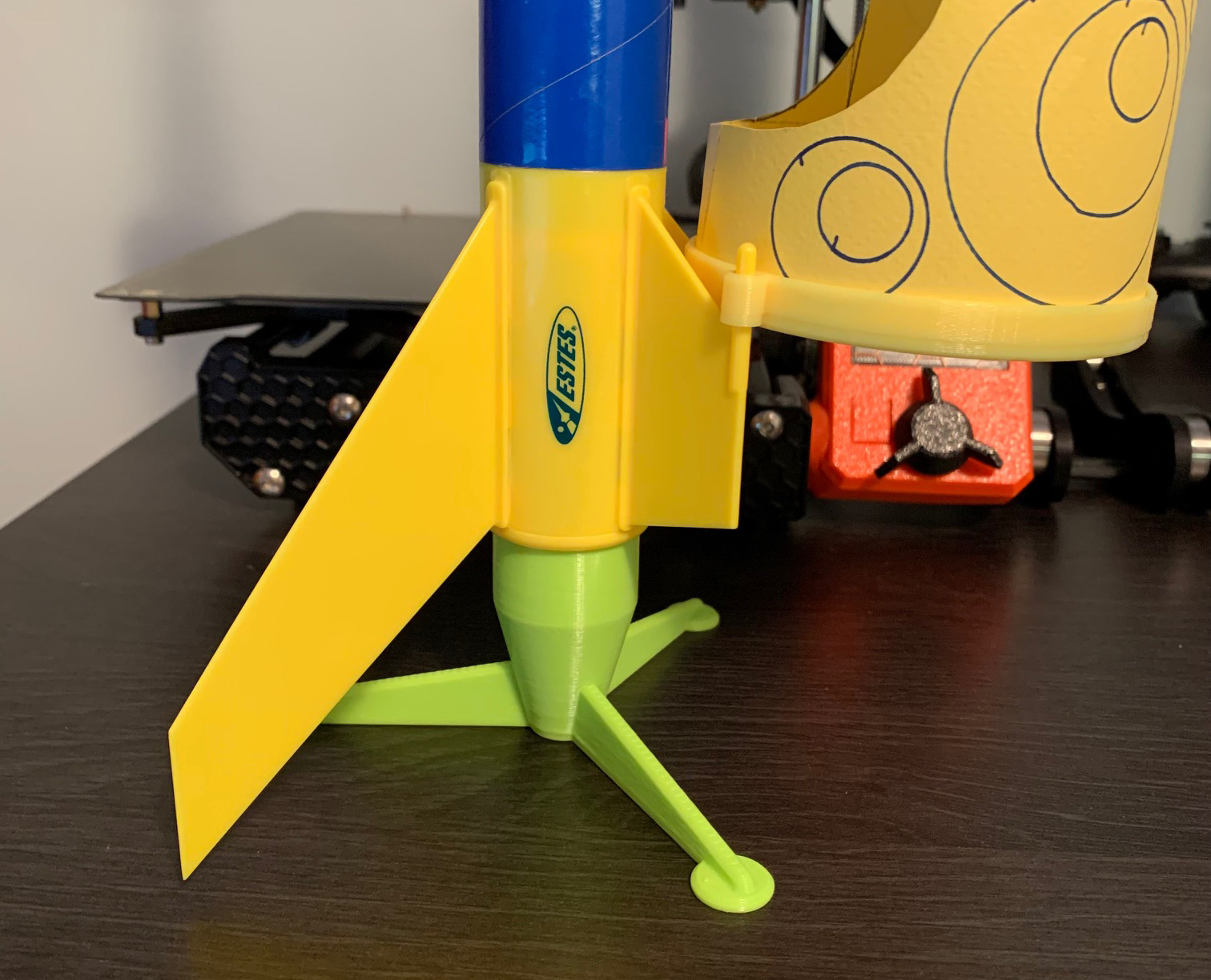 Estes Solo Rocket Stand & Replacement Glider Ring