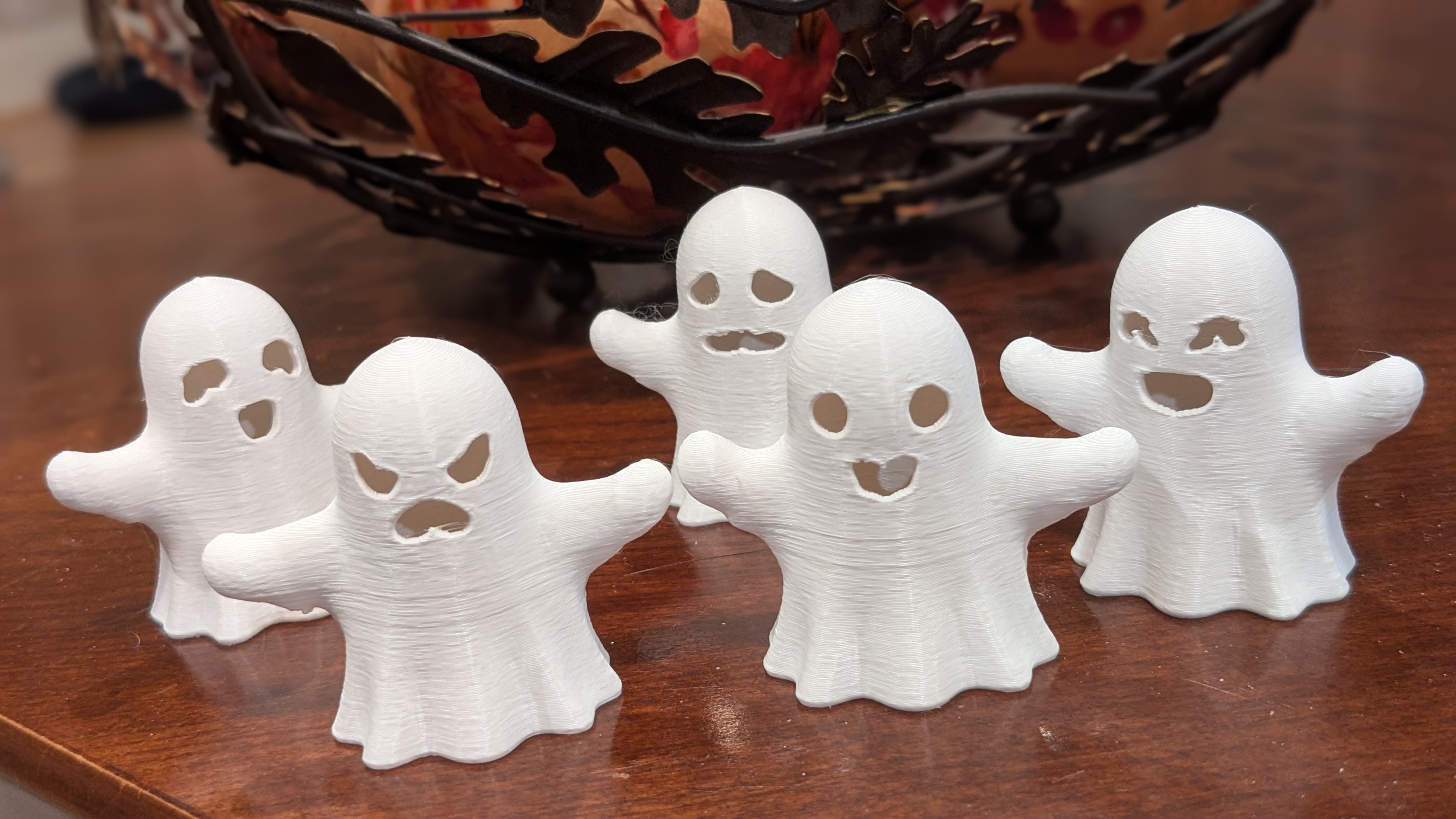 Absolutely mildly scary ghosts