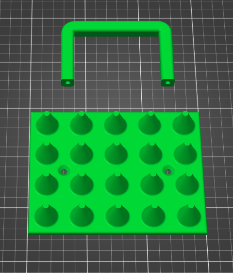 Garden Seed Planting Template / Zahradní sázecí šablona