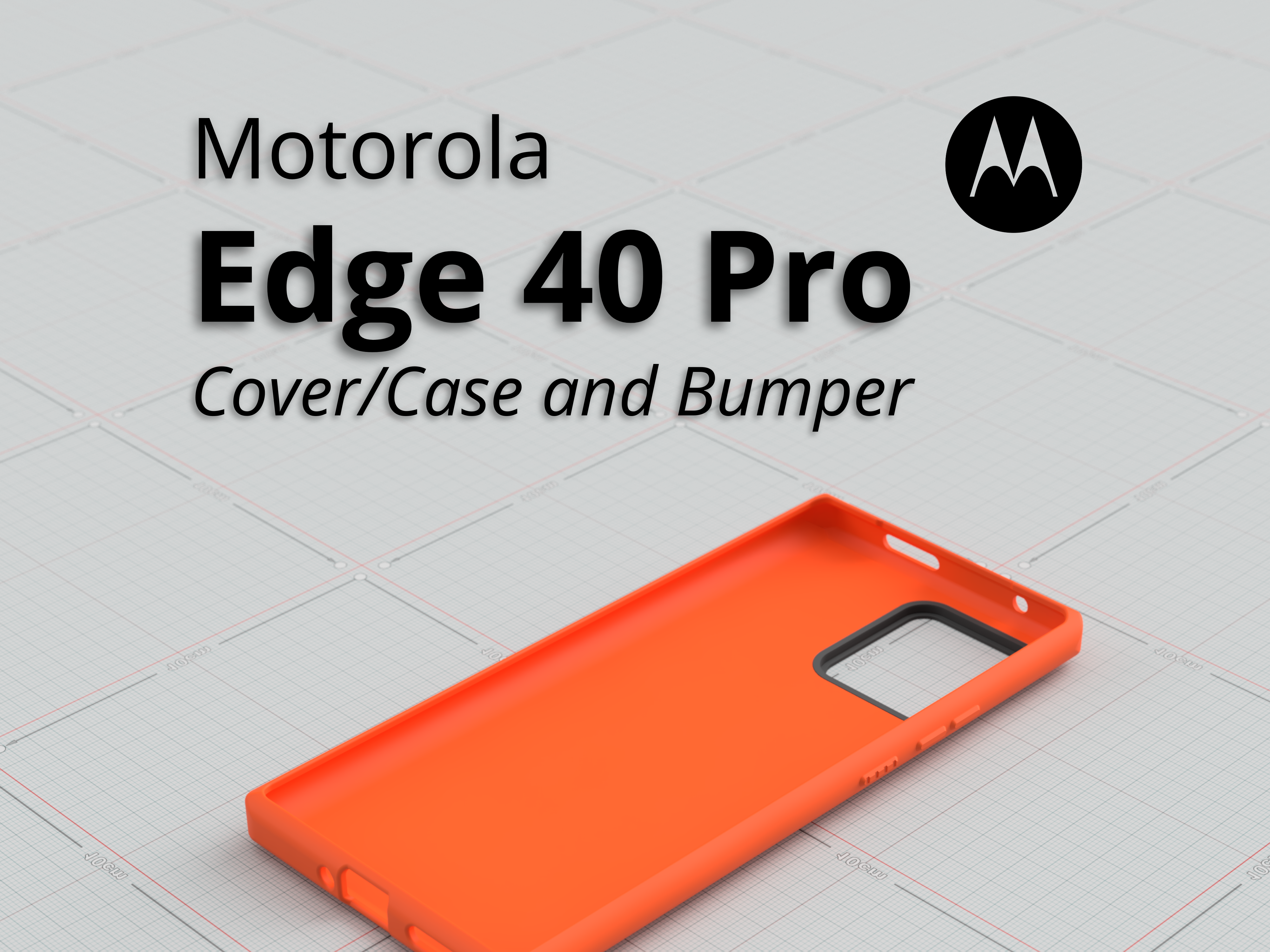 Motorola Edge 40 Pro Case/Cover/Bumper (Moto X40)