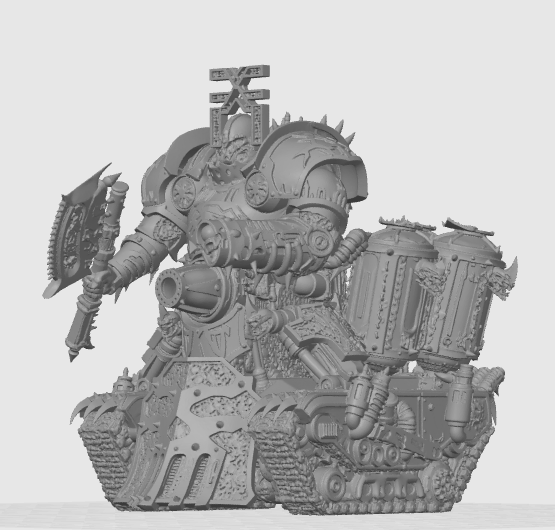 Khorne Lord of Skulls - Chaos super heavy engine